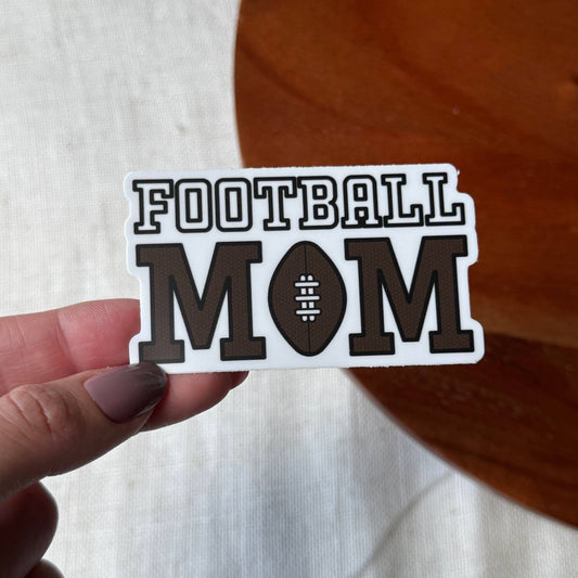 Big Moods - Football Mom Text Sticker