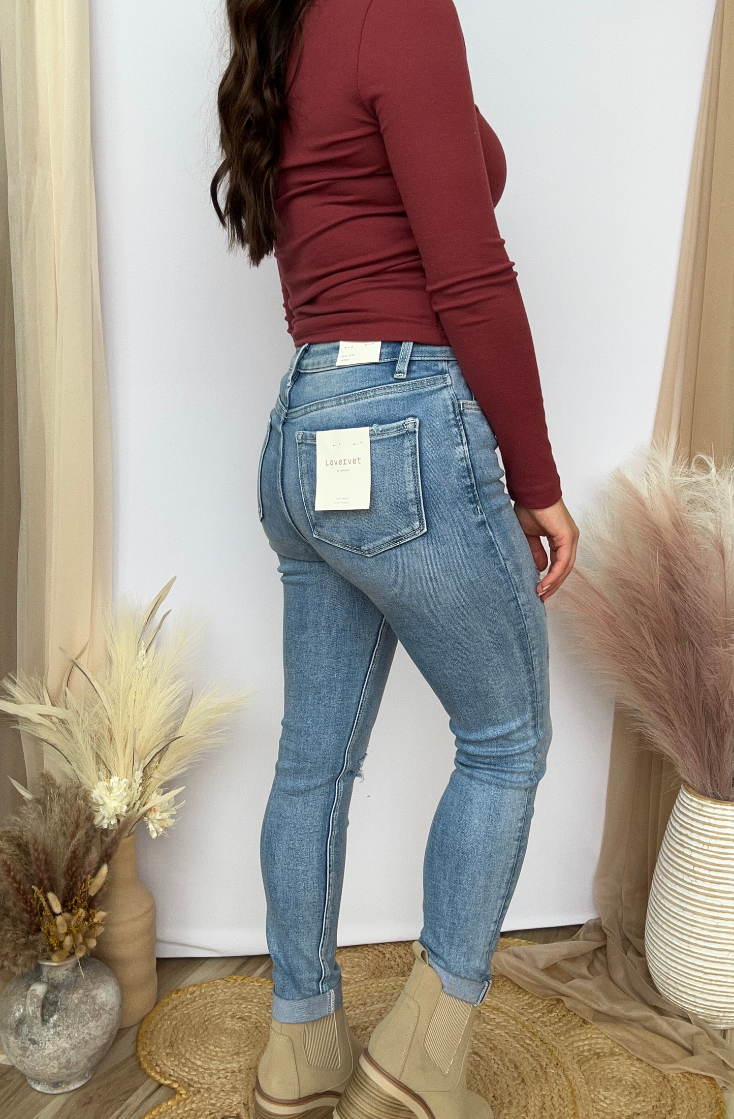 The Hadley Cuffed Jean