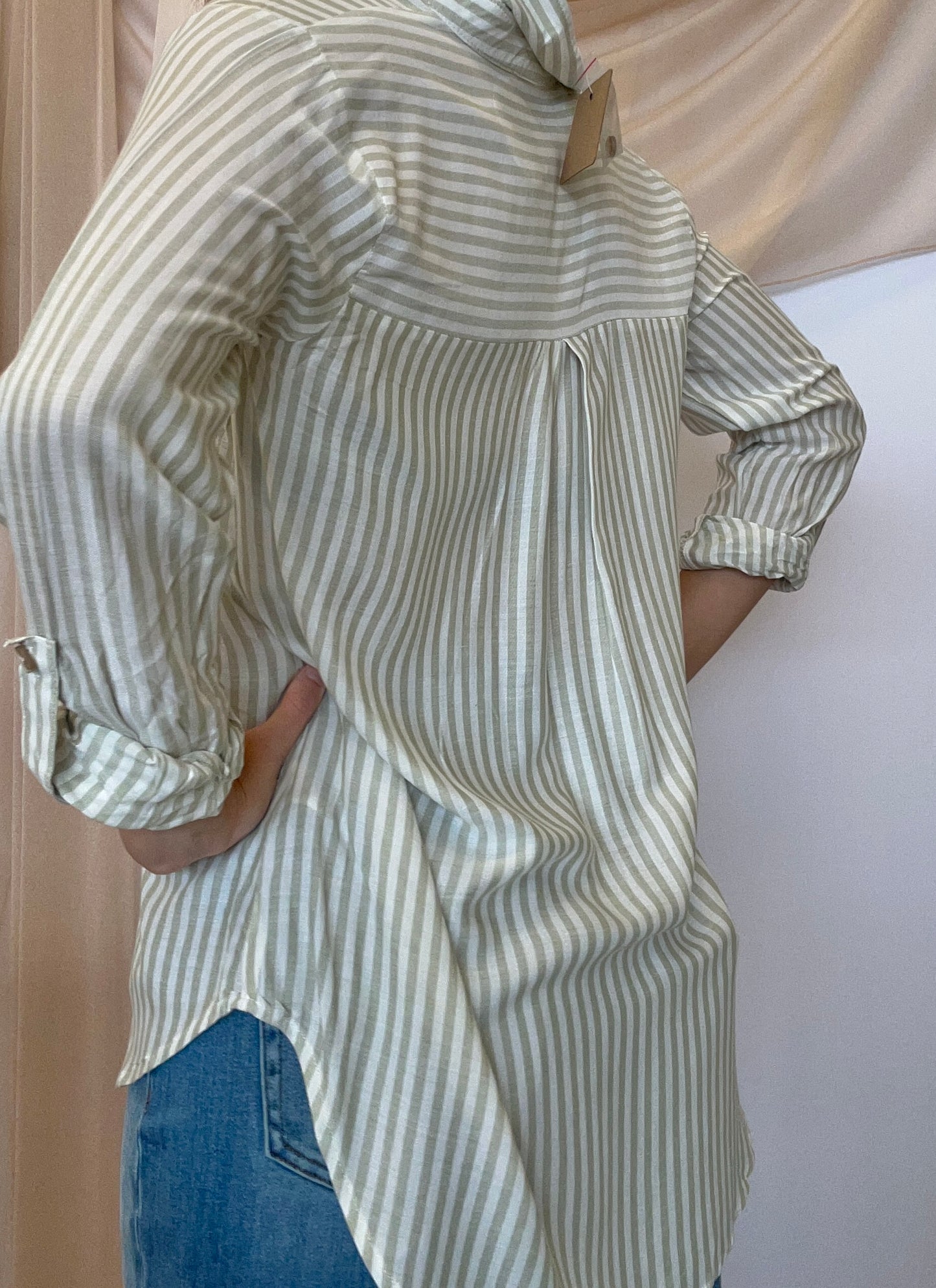 Rafe Button Down Stripe Shirt