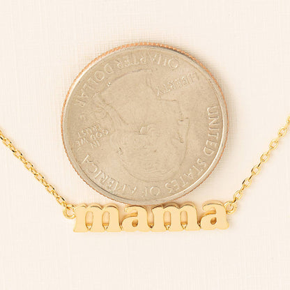 Mama Charm Necklace - Elegant Design