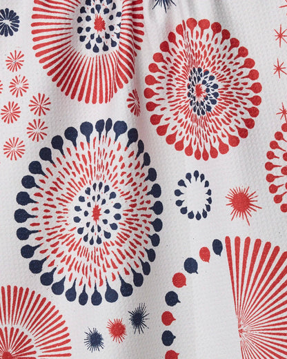 Geometry - Freedom Sparks Tea Towel