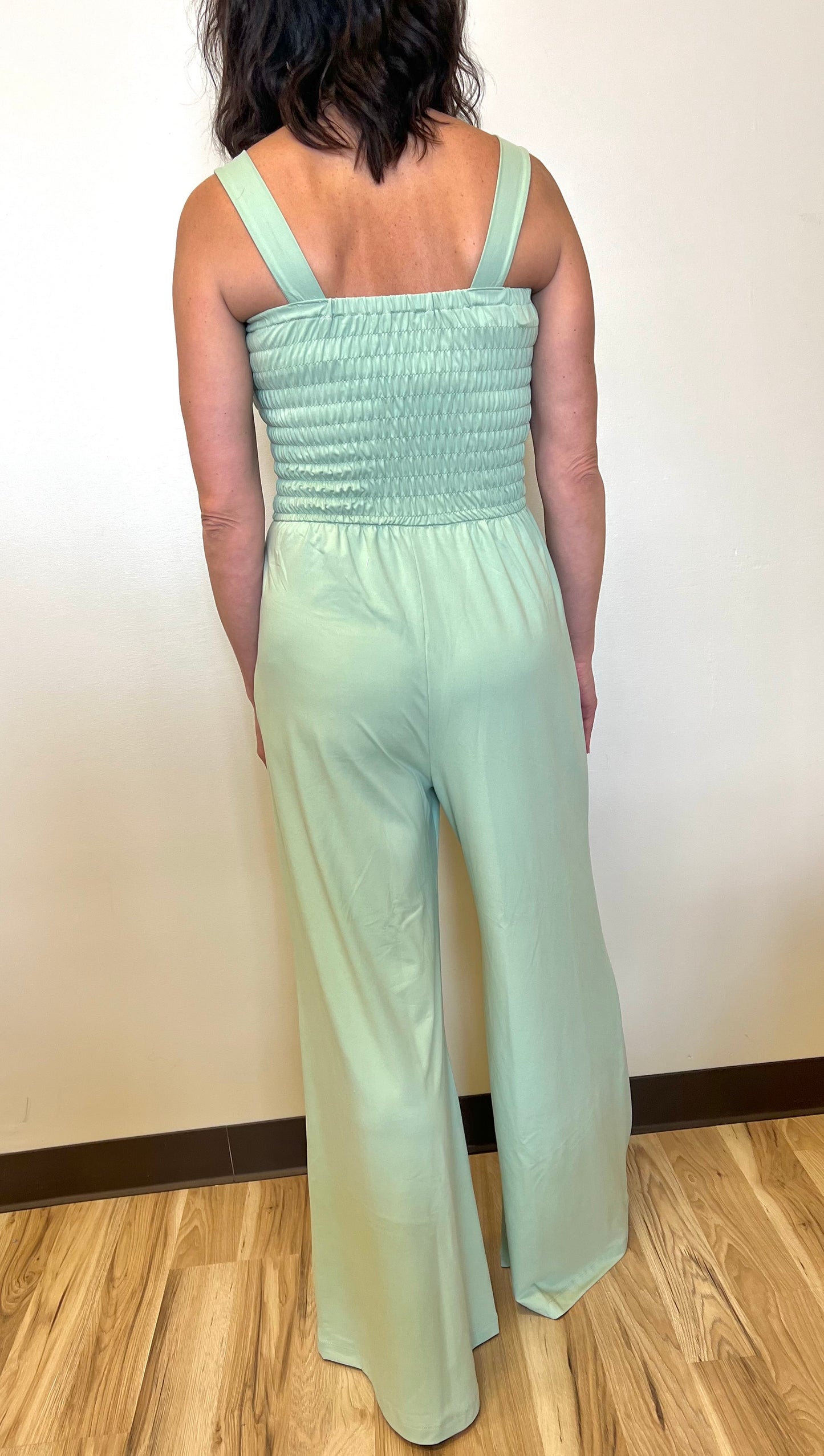 DAY IN THE LIFE SMOCKING JUMPSUIT