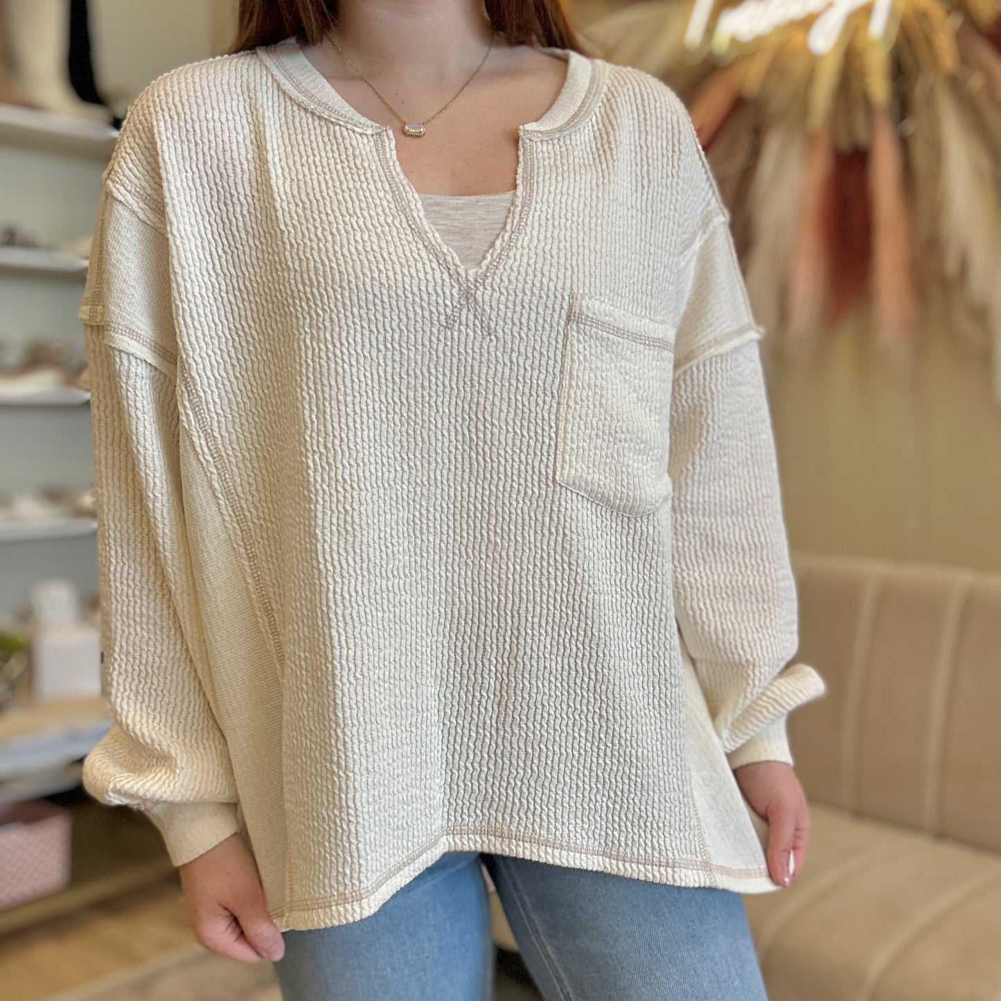 The Weekend Ready Top