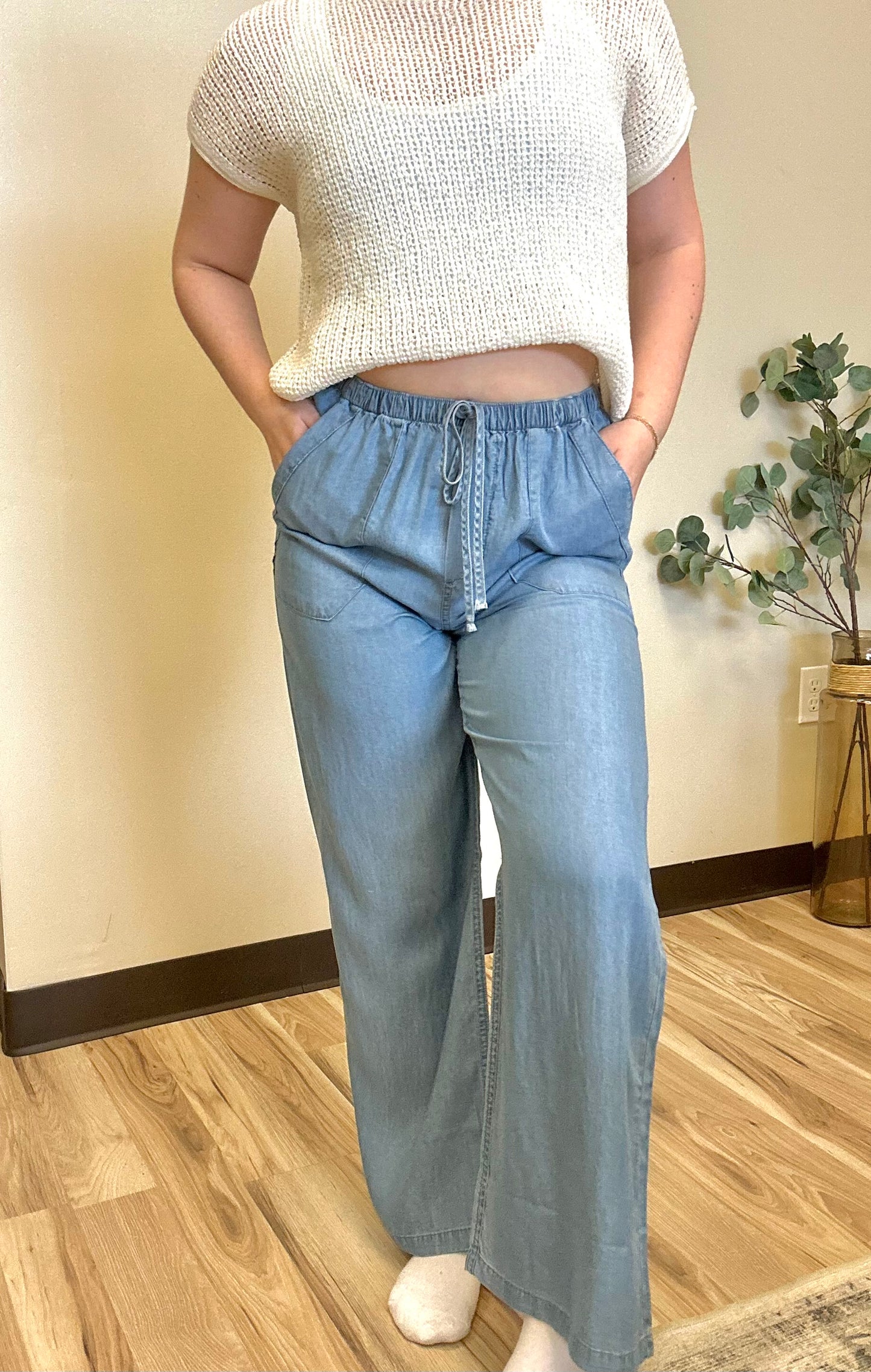 Off to Brunch Linen pants