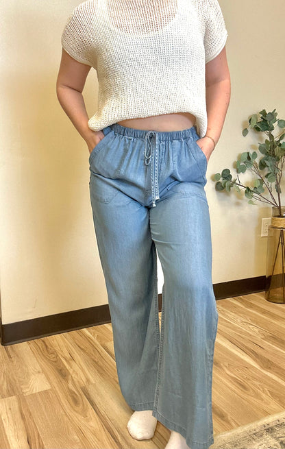 Off to Brunch Linen pants