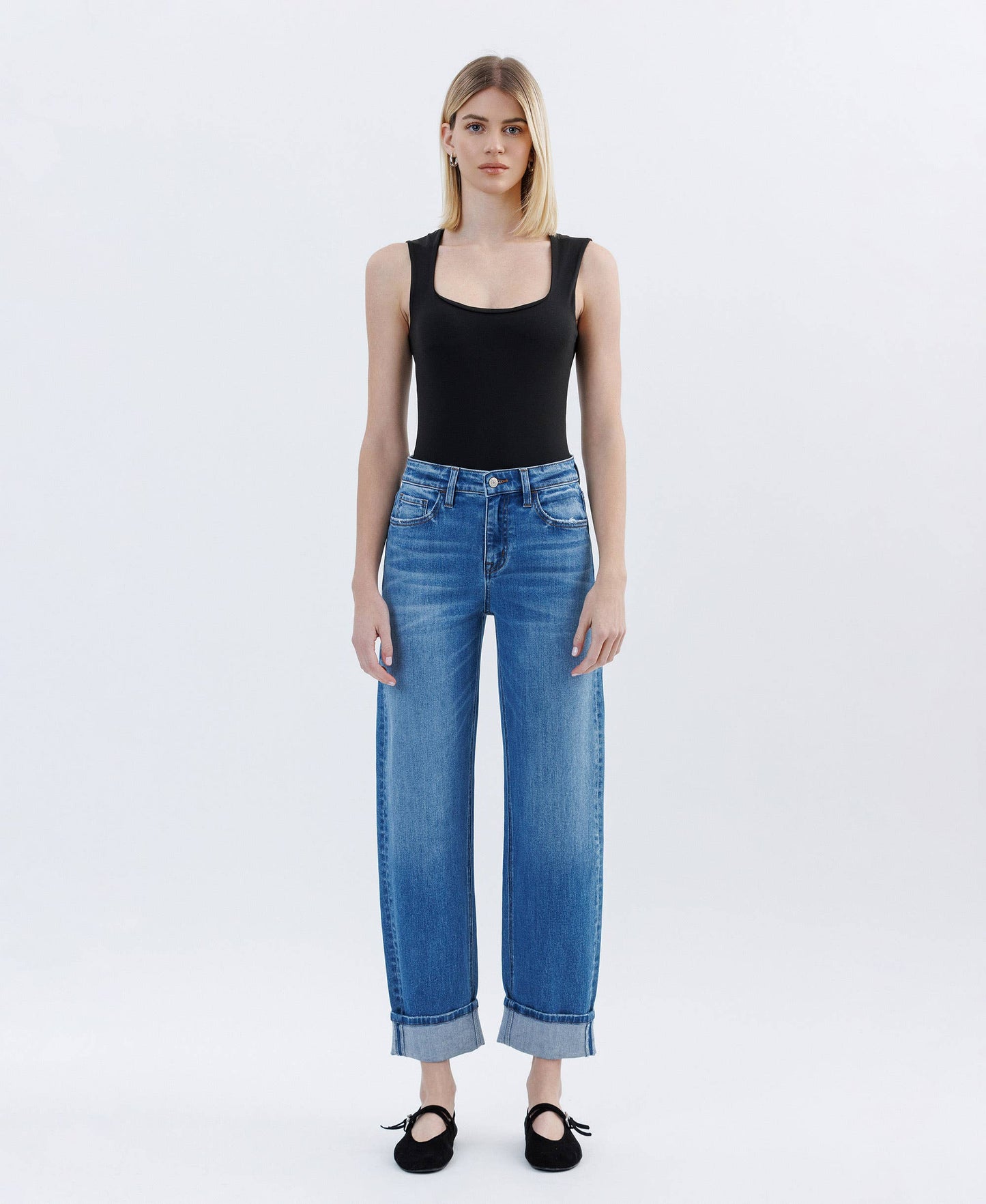 Georgia Barrel Cuff Jeans