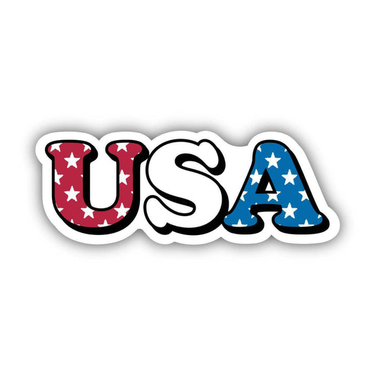 Big Moods - USA Stars Design Lettering
