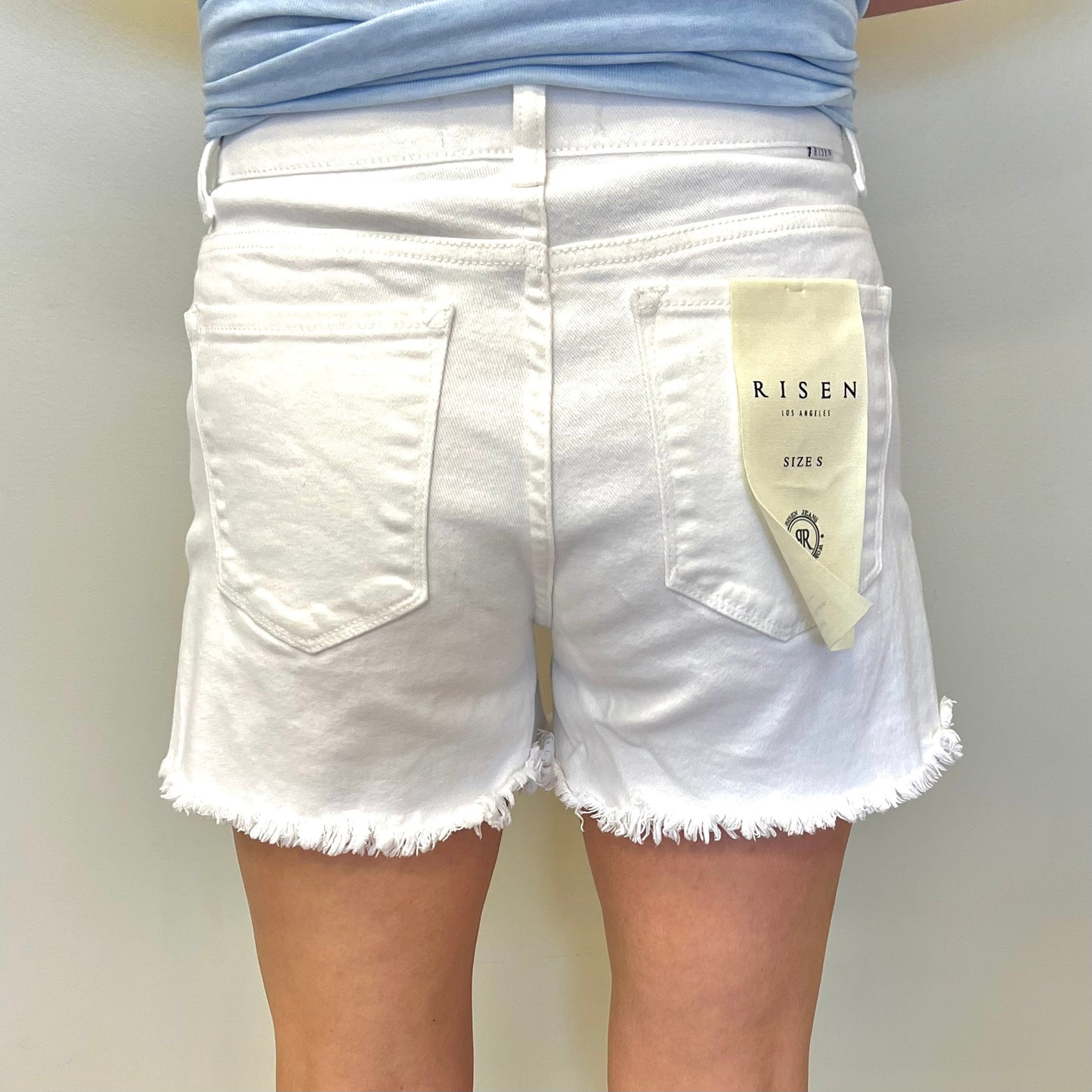 Amelia Risen Shorts - White
