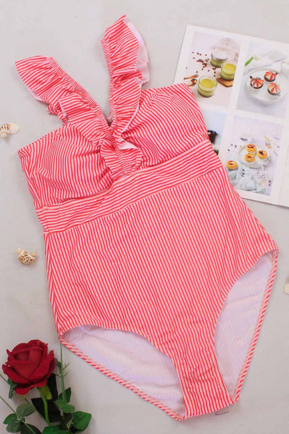 Coral Coast Ruffle One-Piece