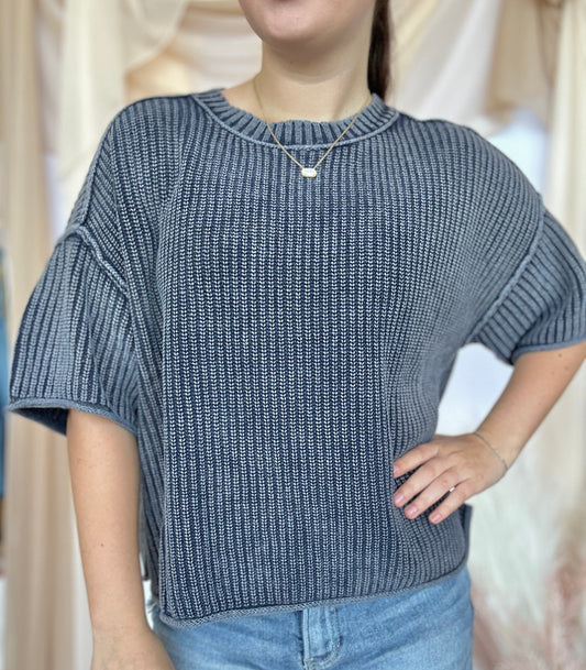 Simona Crew Sweater top