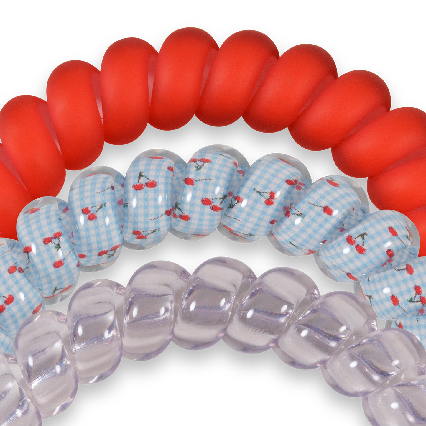 TELETIES - Basket of Cherries Large Hair Ties