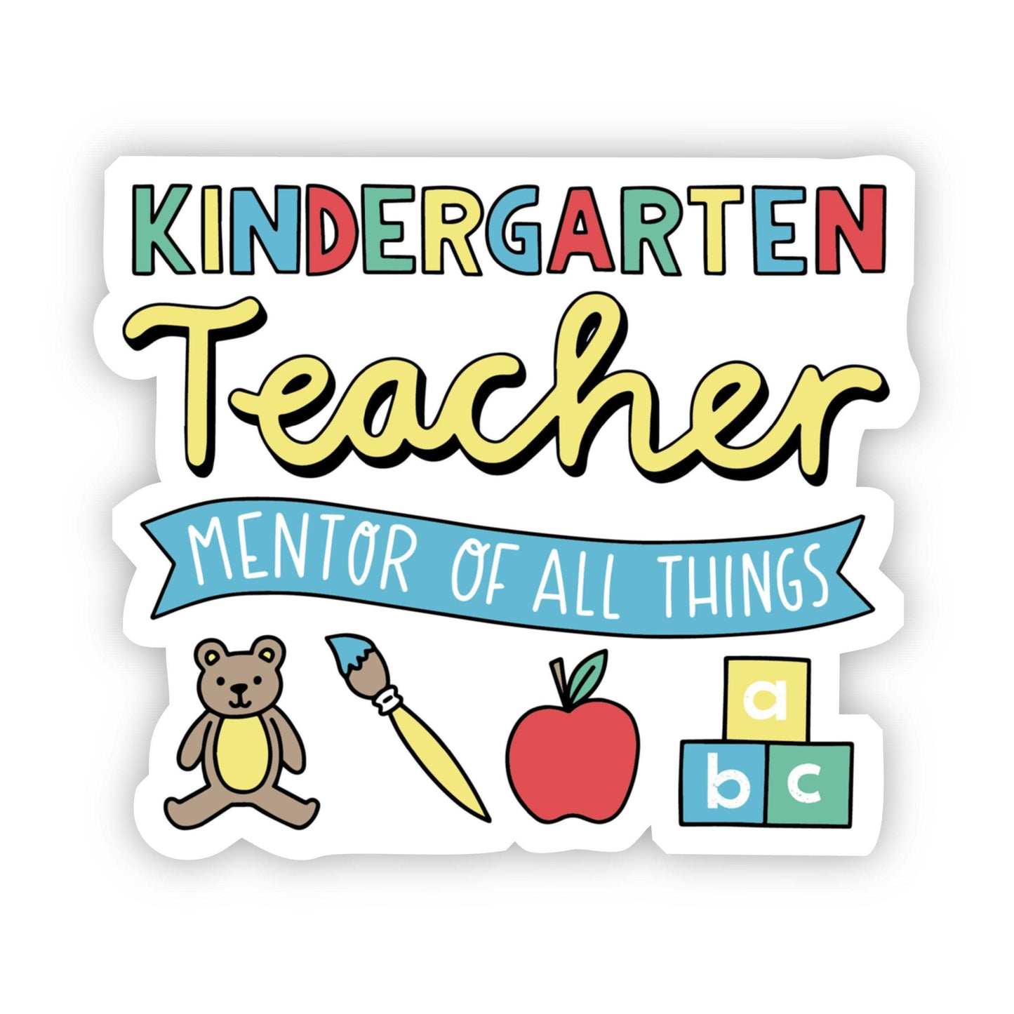 Kindergarten Teacher Sticker