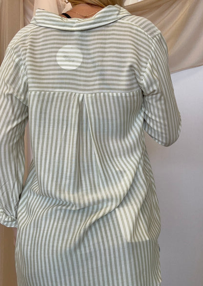 Rafe Button Down Stripe Shirt