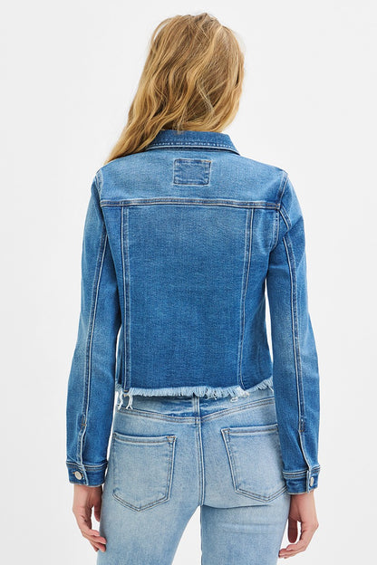 The Remy Fray Denim Jacket-MEDIUM