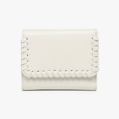 Logan Whipstitch Tri-fold Wallet