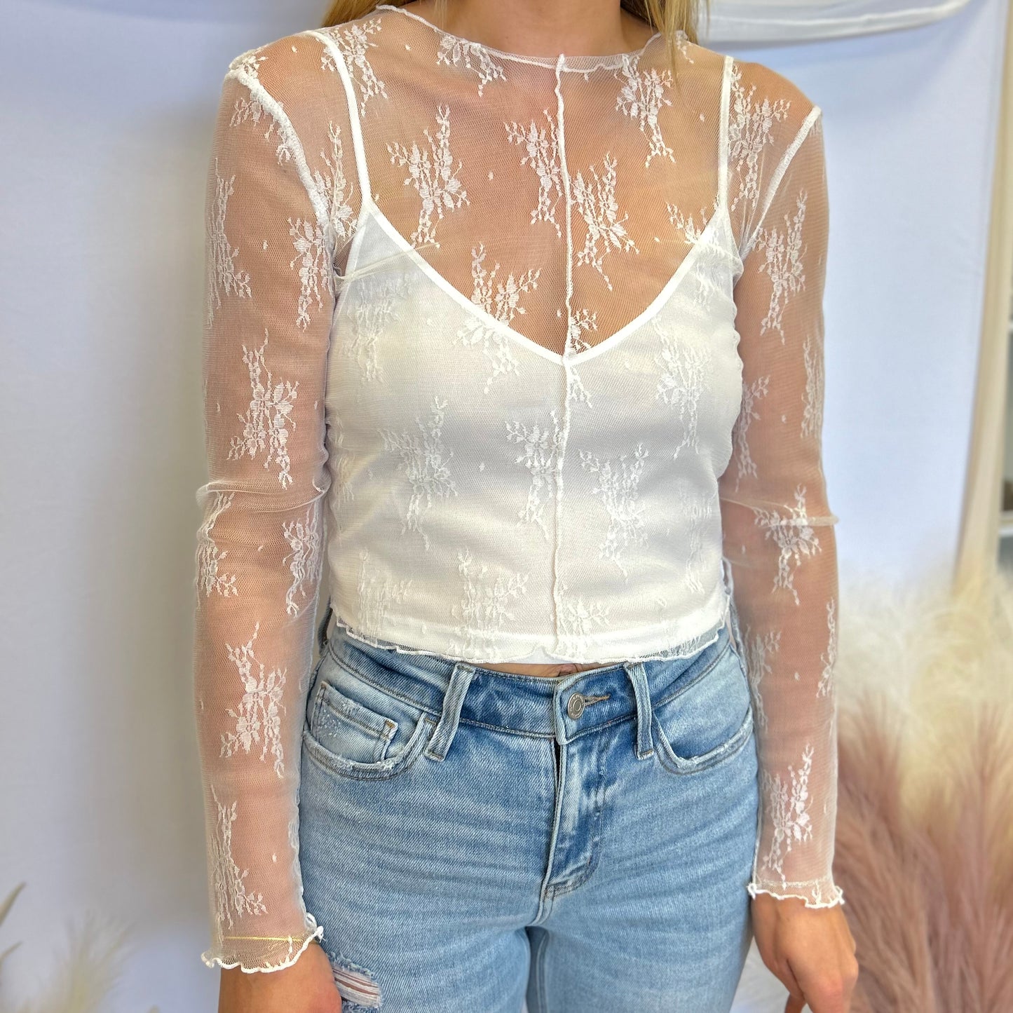 The Darling Lace Top