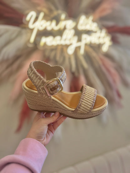 Beverlee Heel- Natural