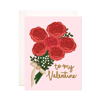 To My Valentine Greeting Card - Valentine's Day Card