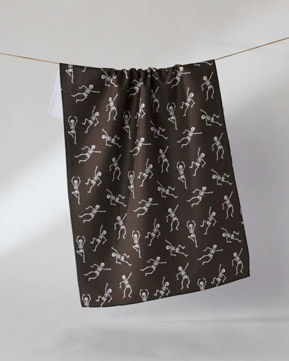 Geometry - Bone Jamboree Tea Towel