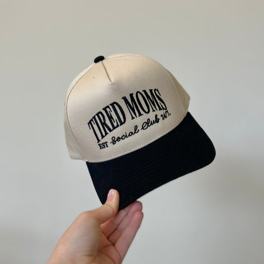 Tired Moms EST Social Club 24/7 Embroidery