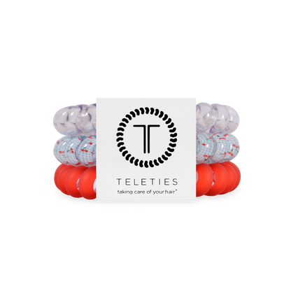 TELETIES - Basket of Cherries Large Hair Ties