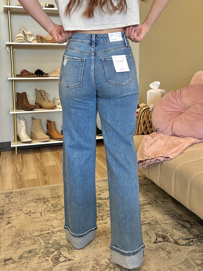 The Ivy High-Rise Wide Jean