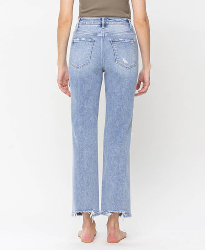 90’s BABE DISTRESSED STRAIGHT JEANS