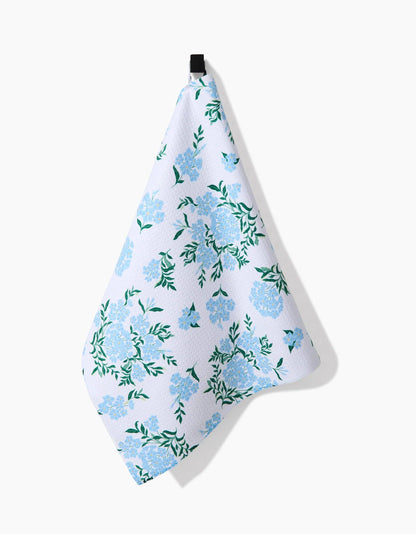 Geometry - Plumbago Tea Towel