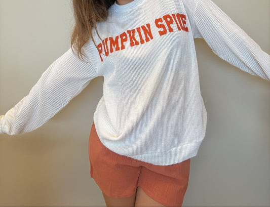 Pumpkin Spice Ribbed long sleeve