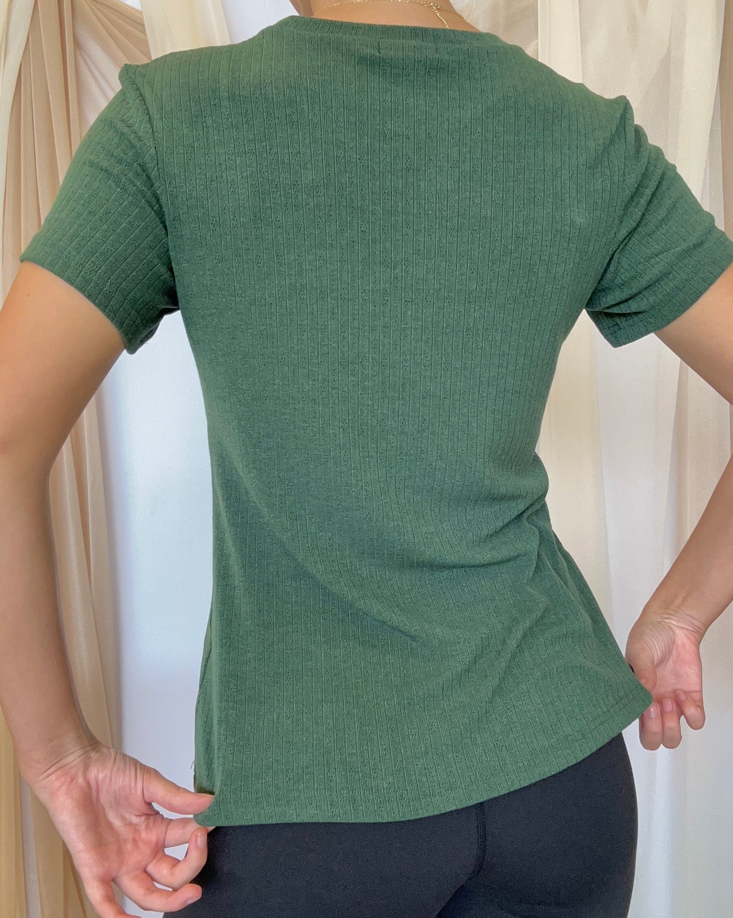 POINTELLE TOP IN PINE