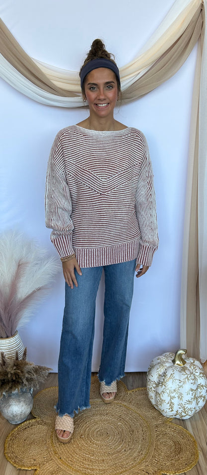 Autumn Bands Sweater