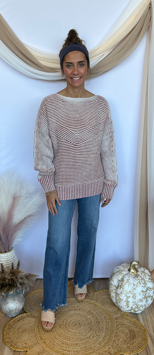 Autumn Bands Sweater