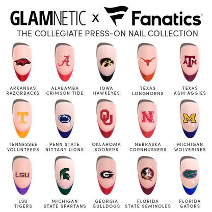Glamnetic - Glamnetic x Fanatics The Collegiate Press-On Nail Collection
