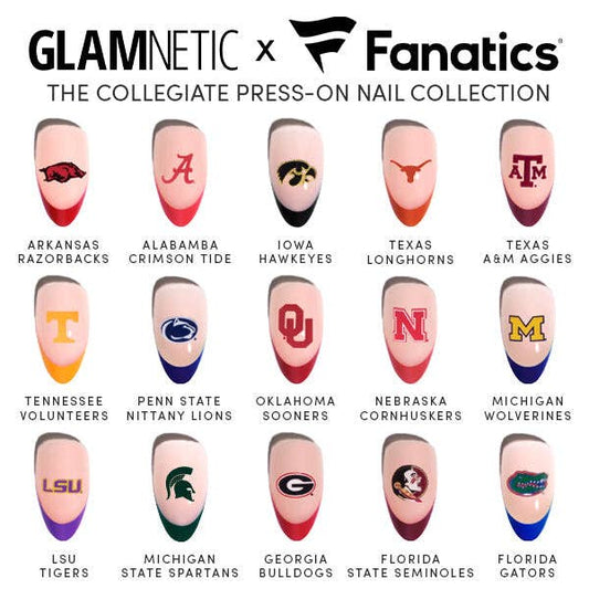 Glamnetic - Glamnetic x Fanatics The Collegiate Press-On Nail Collection