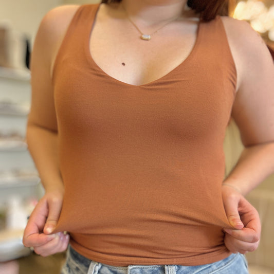 The Everyday Essential V-Neck Tank
