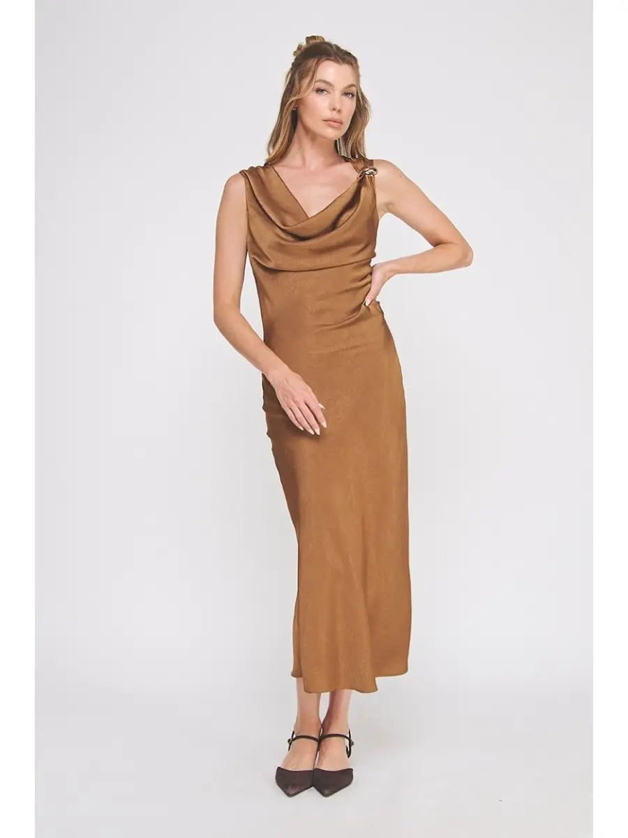 The Satin Solstice Dress