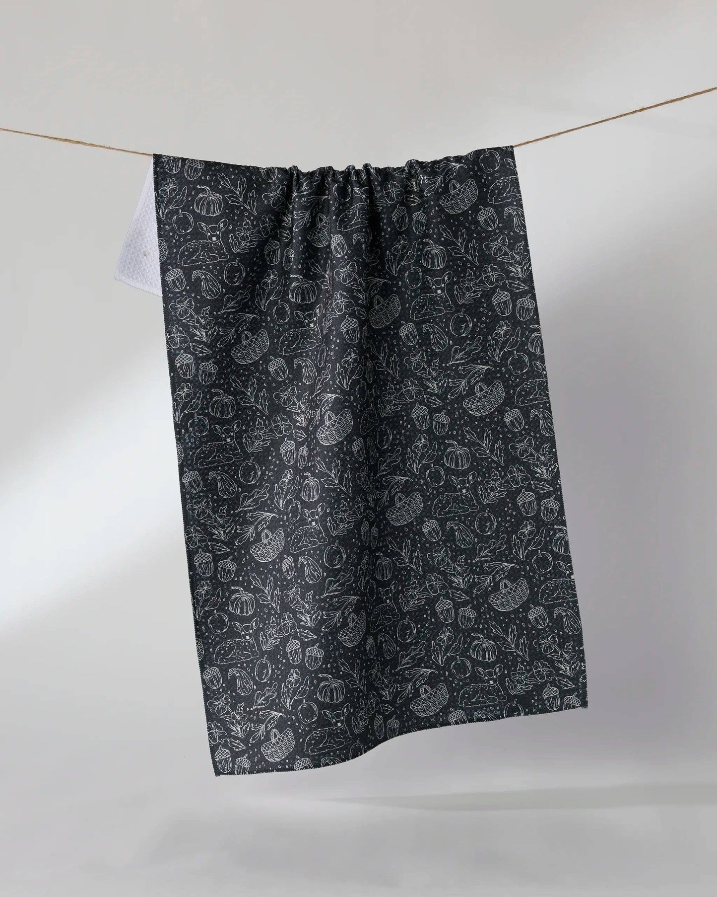 Geometry - Cozy Flora Tea Towel