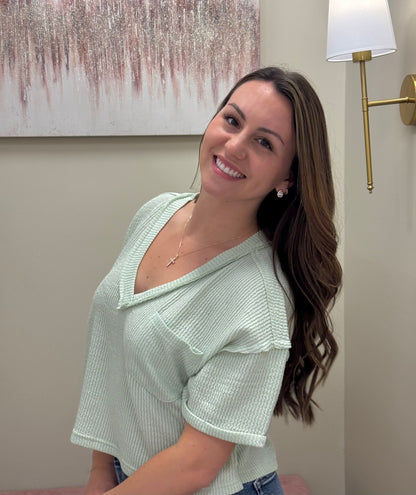 The Harper Ribbed Top