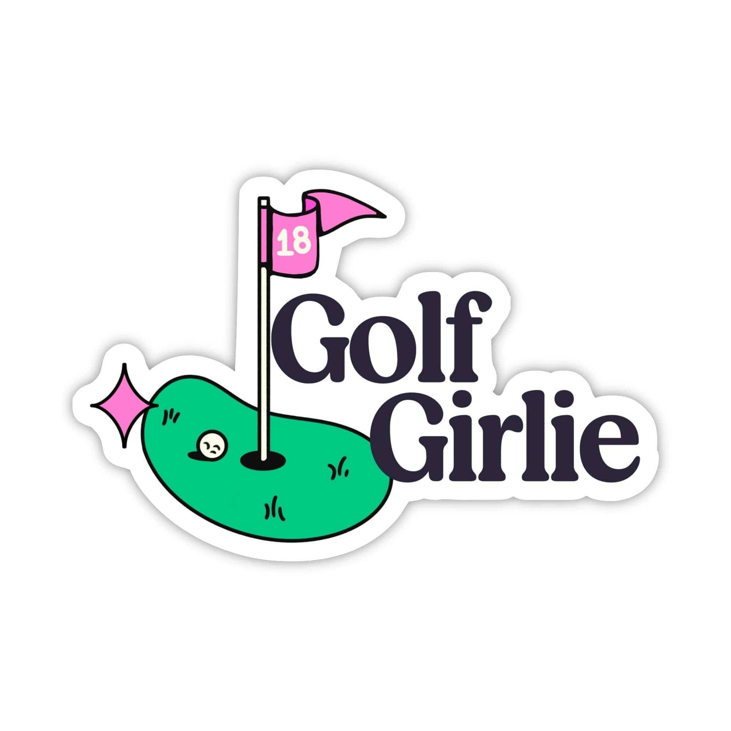 Big Moods - Golf Girlie Sticker