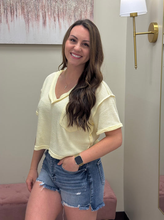 The Harper Ribbed Top
