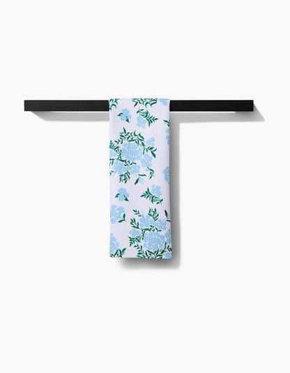 Geometry - Plumbago Tea Towel