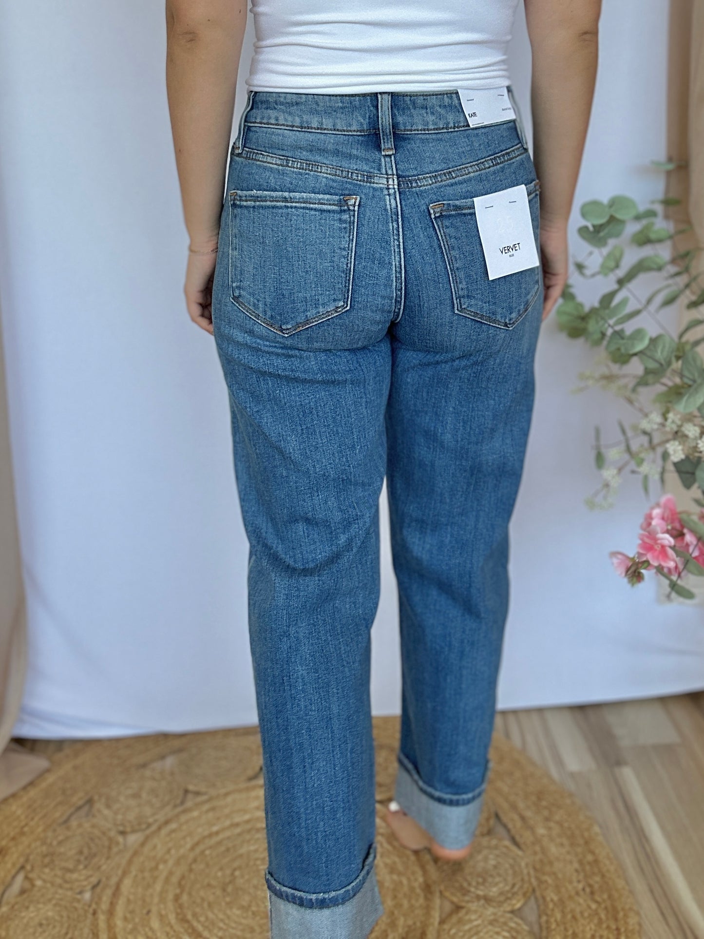 Georgia Barrel Cuff Jeans