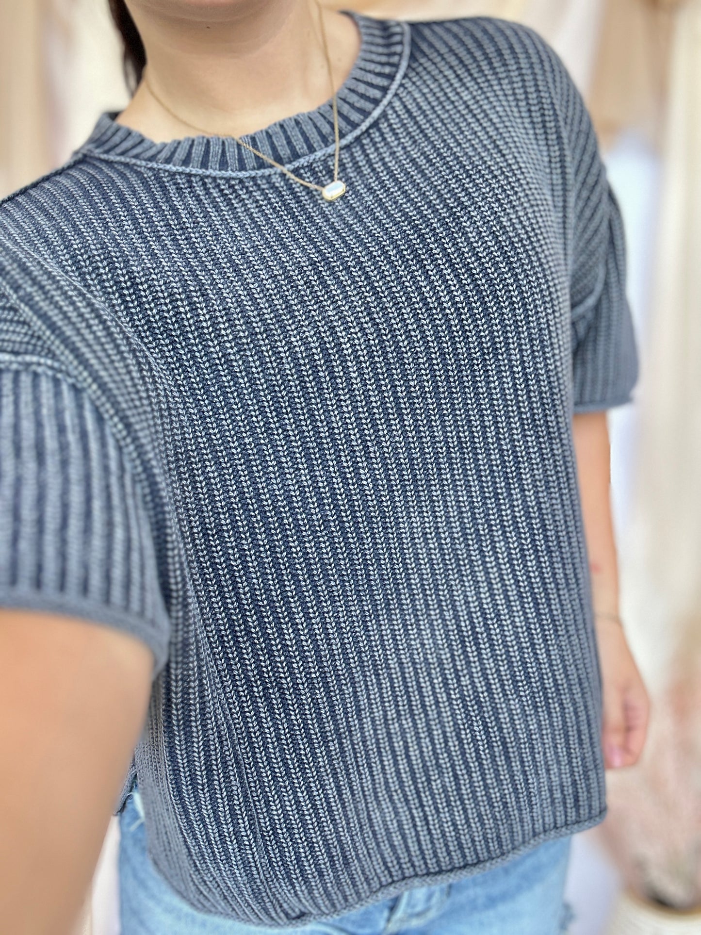 Simona Crew Sweater top