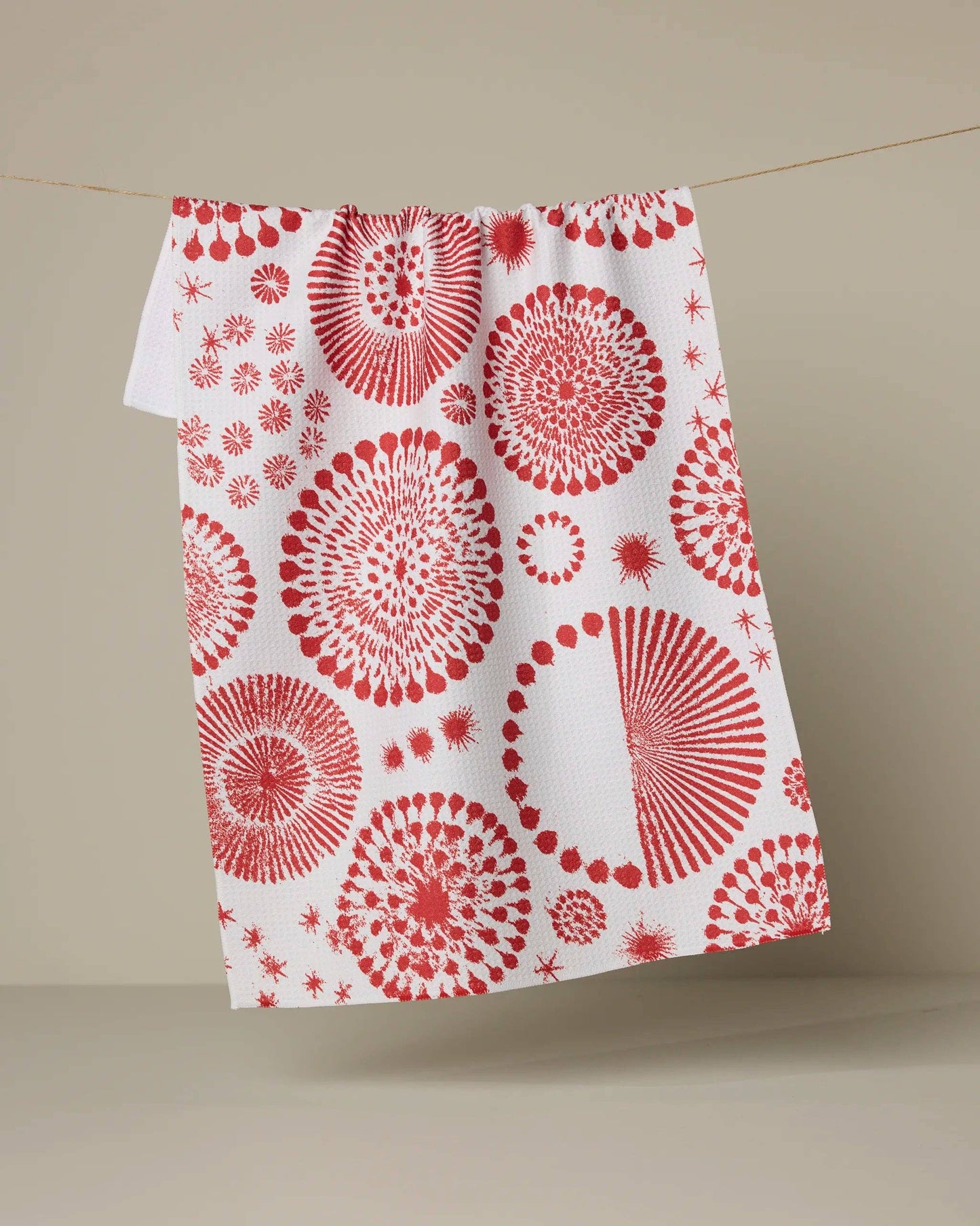 Geometry - Freedom Sparks Tea Towel
