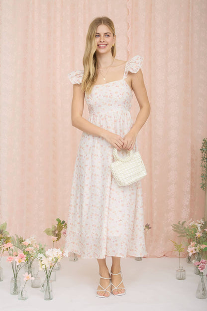Soft Romance Midi Dress