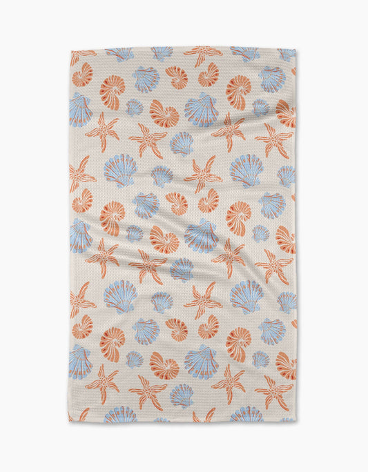 Starfish Sea Tea Towel- Geometry