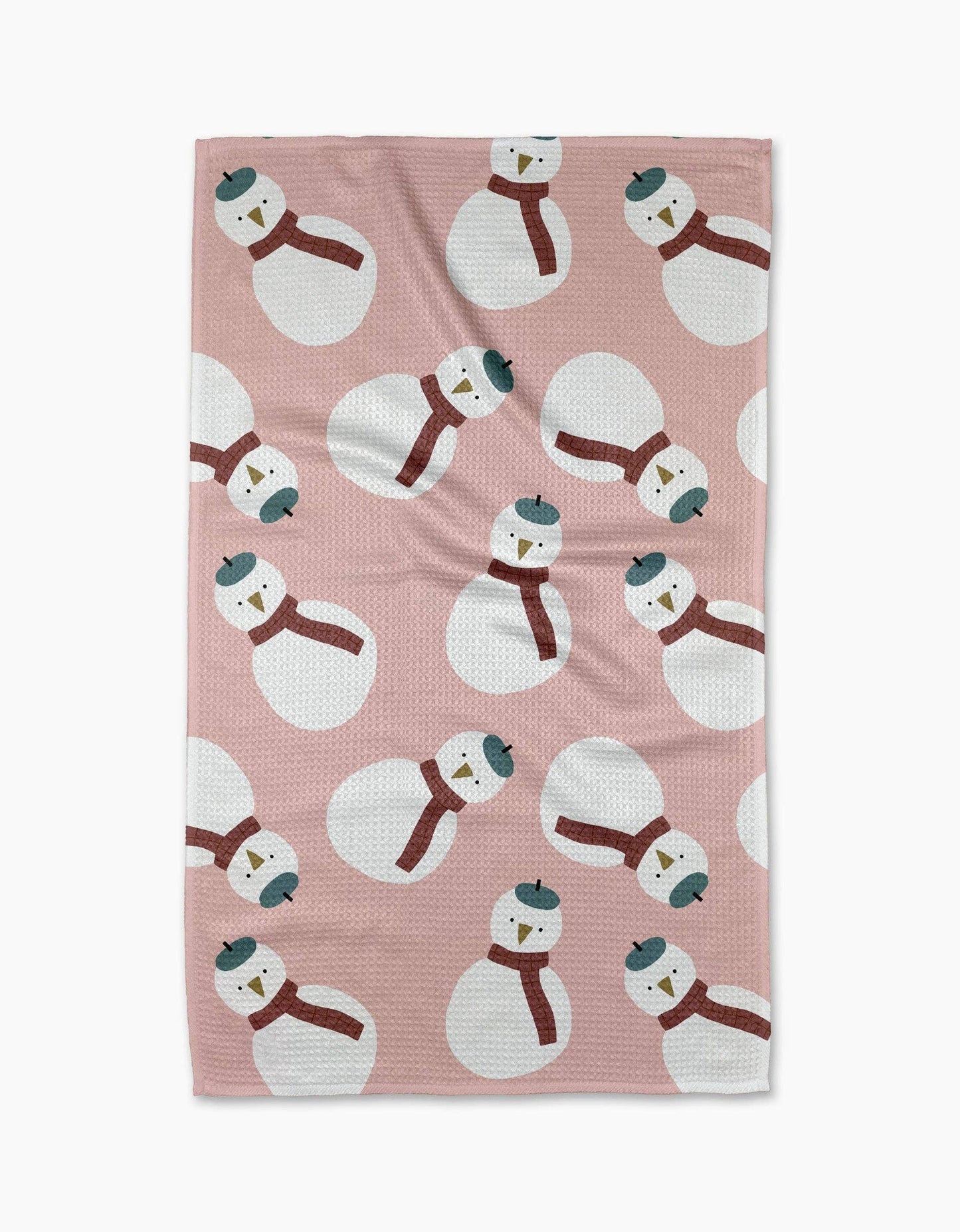 Geometry - Snowman Tea Towel