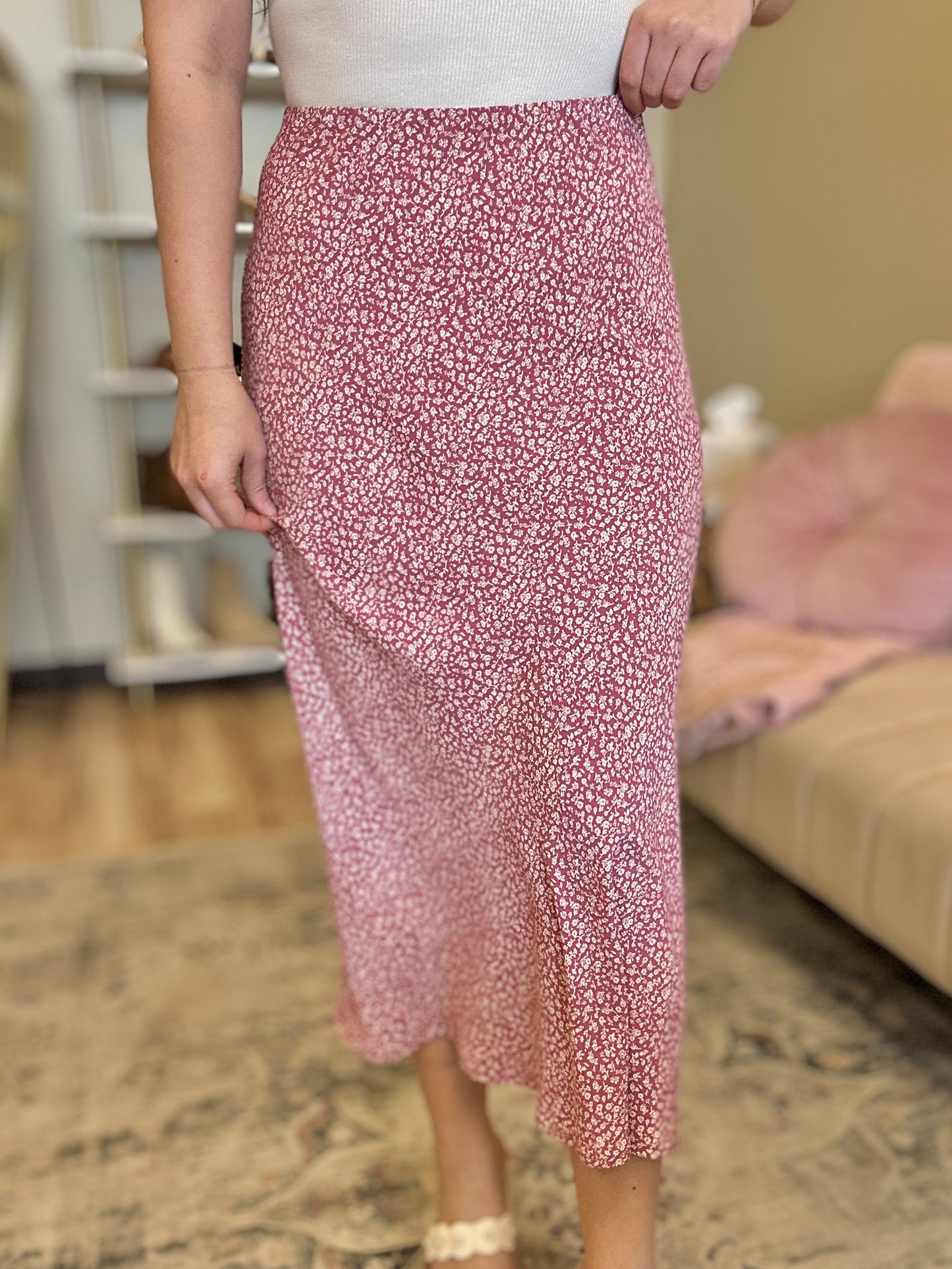 The Dusty Petal Skirt