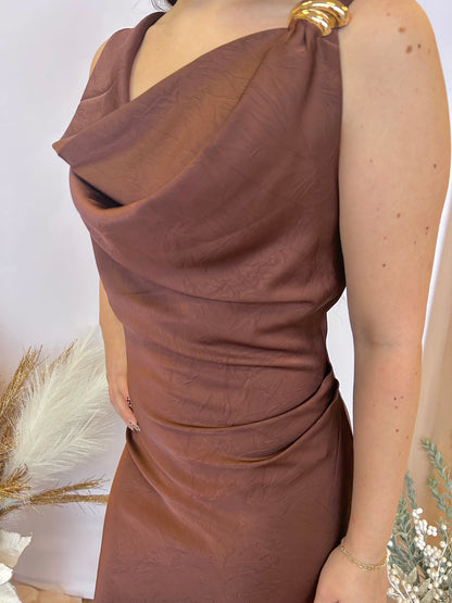 The Satin Solstice Dress