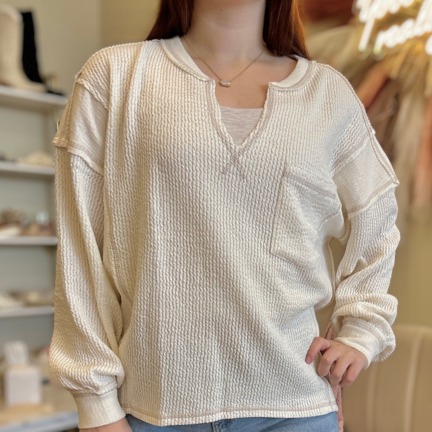 The Weekend Ready Top
